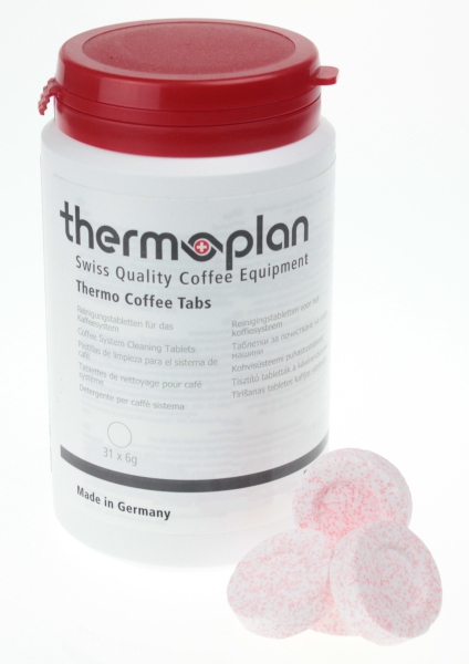 Thermoplan Thermo Coffee Tabs Tabletten Dose mit 31x6g